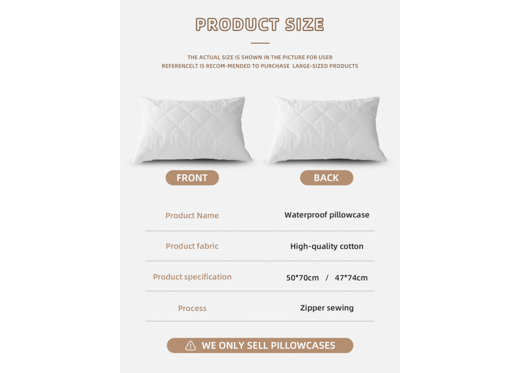 Luxus trifft auf Schutz: Aidingcare Kissenbezug