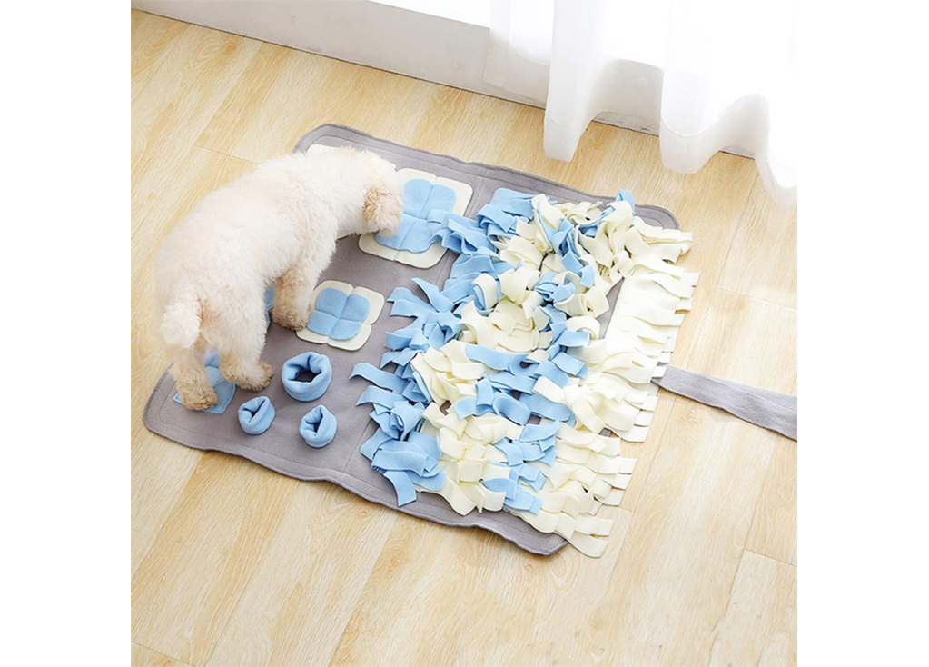 Avantages de l'utilisation de tampons à priser comme puzzles de QI pour chien
