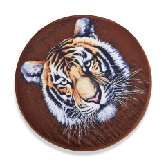 Wholesale Custom Printed Tiger Pattern Swivel Seat Cushion