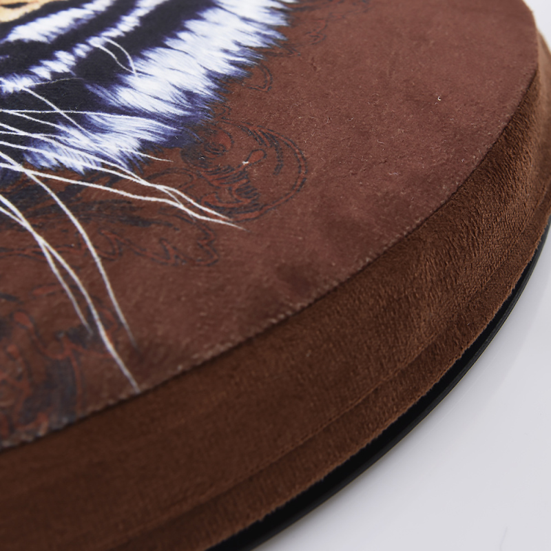 Wholesale Custom Printed Tiger Pattern Swivel Seat Cushion