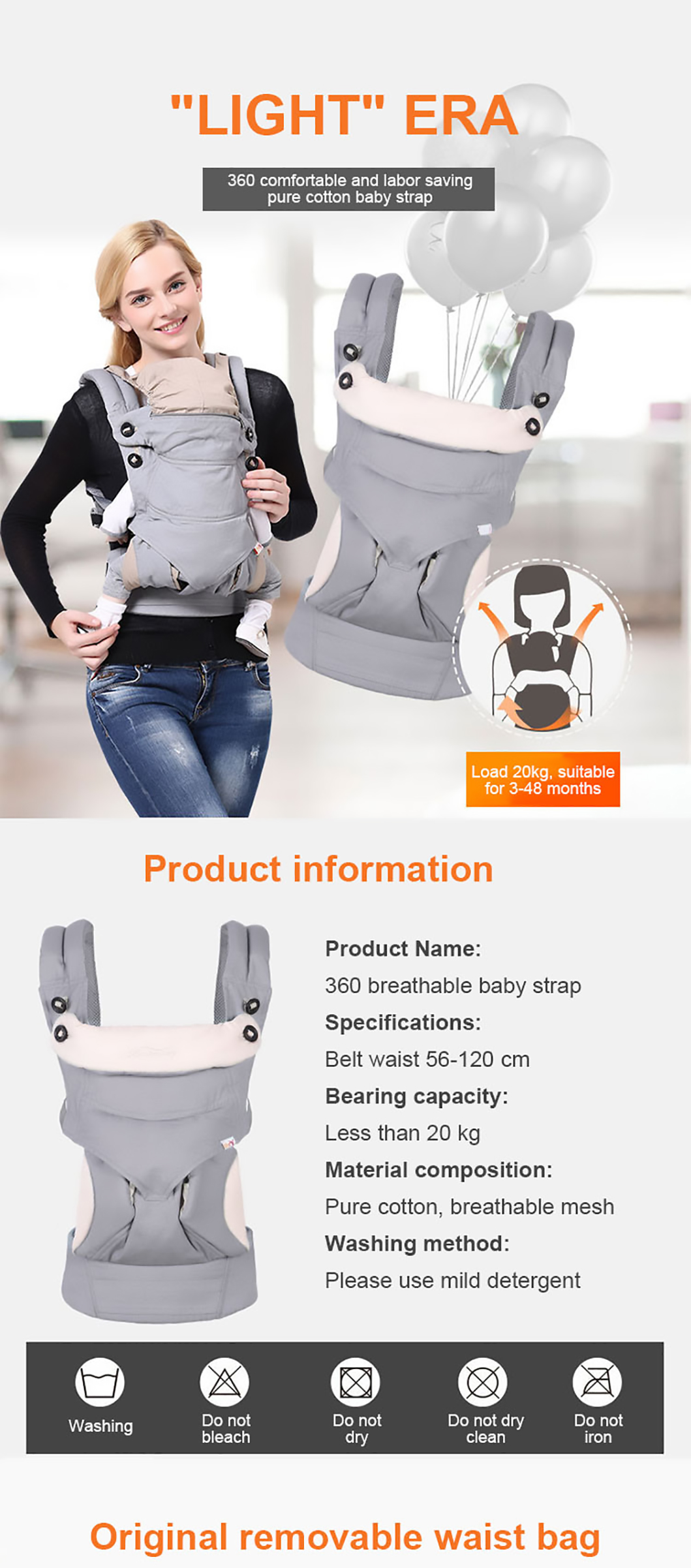 Tragetuch für Babys