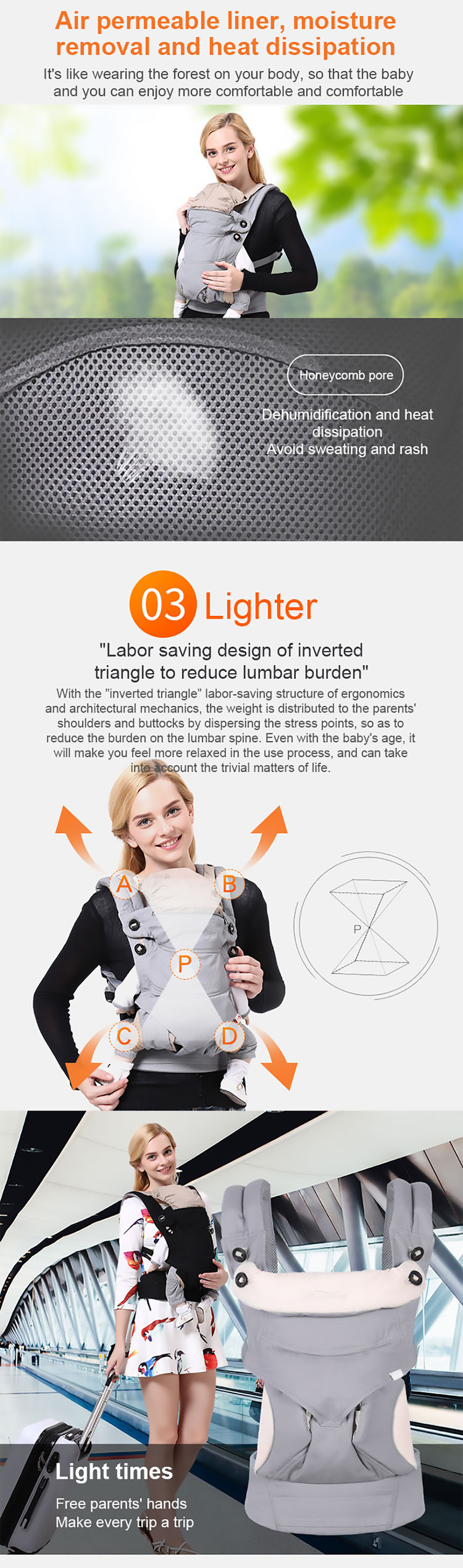 Tragetuch für Babys