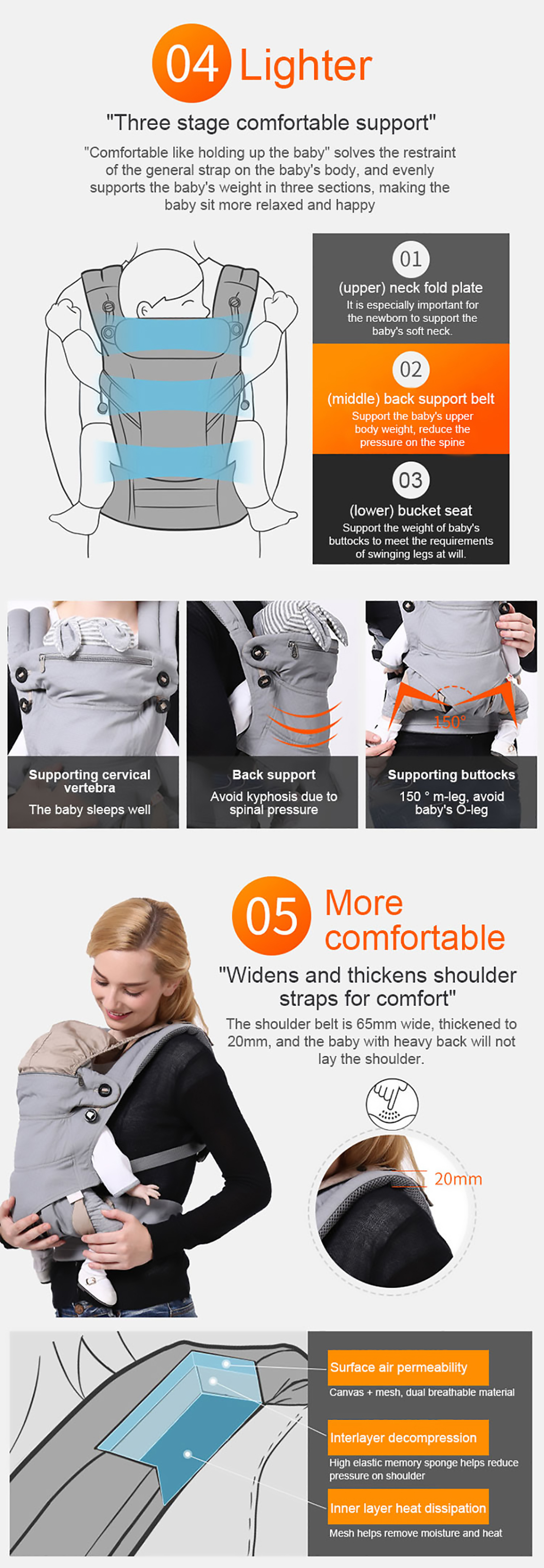 Tragetuch für Babys