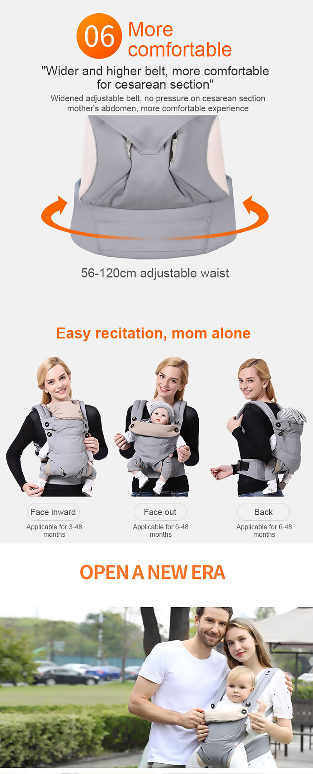 Tragetuch für Babys