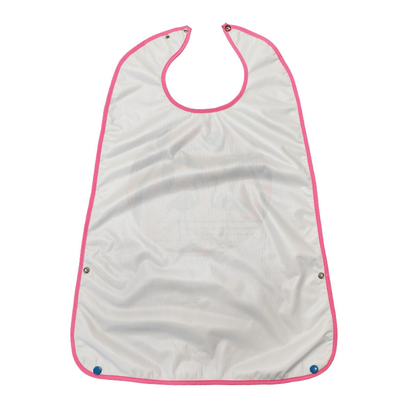 Custom Printed Washable Reusable Terry Adult Bib for Feeding Cloth Cleaning