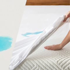 Protector de cubierta de colchón impermeable de tela al por mayor