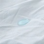 Funda de colchón de microfibra impermeable Protector de colchón de color sólido