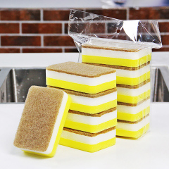 Wholesale Kitchen Microfiber Natural Sponge for Dishes
