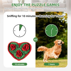 Wholesale Pet Product Slow Feeding Dog Snuffle Mat Food Hiding Dog Mat  Dog Sniffing Interactive Feeding Game Boredom
