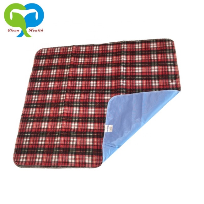 Almohadillas de cama lavables gruesas con estructura de 3 capas, alfombrilla para incontinencia de orina para ancianos, almohadilla absorbente reutilizable, Protector para niños y adultos