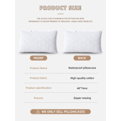Großhandel Weicher, bequemer, gestrickter, wasserdichter Kissenbezug für Zuhause, Krankenhaus oder Hotel