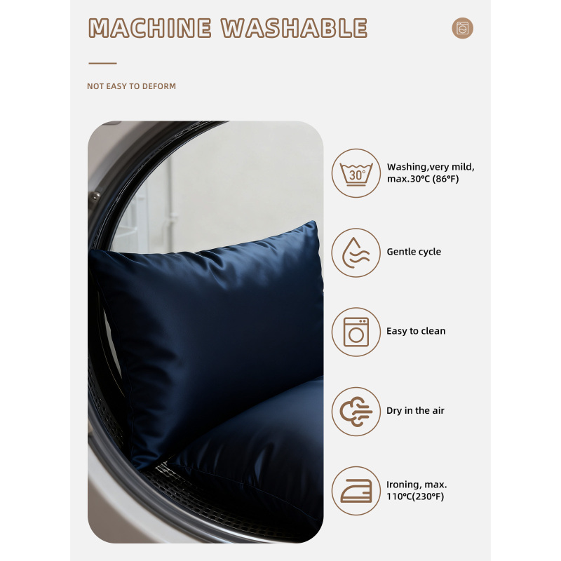 Wholesale Soft Comfortable Knitted Waterproof Pillow Protector for Home Hospital or Hotel Use