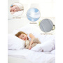 Wholesale Soft Comfortable Knitted Waterproof Pillow Protector for Home Hospital or Hotel Use