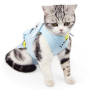 Cat Recovery Suit  Abdominal Wounds or Skin Diseases After Surgery Wear Anti Licking Wounds