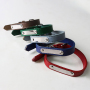 Custom Heavy Duty Pet Collar Adjustable Waterproof Multicolor PU Leather Dog Collar