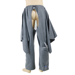 Großhandel Stillhosen mit offenem Reißverschluss, bequeme Pflegekleidung für ältere Menschen, schamfreie Uniform