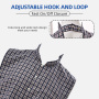 Wholesale Reusable Adult Bib Fashionable Shirt Style Washable Waterproof Clothing Protector