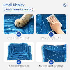 Travelling Washable Portable Folding Waterproof Pet Bed Dog Cooling Mat