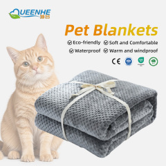 Wholesale Cat Dog Sleeping Cheap Blanket Factory Direct Comfortable Pet Bed Car Blanket