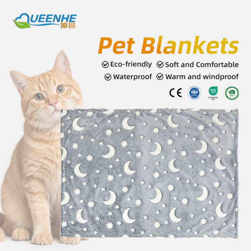 Winter Extra Thick Double Blanket Autumn Winter Style Plush Self-heating Pet Blanket