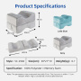 Wholesale Sciatica Hip Lower Back Pain Relief Memory Foam Side Sleeper Pillow Knitted Cover Removable Washable Post Surgery Use
