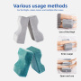 Wholesale Sciatica Hip Lower Back Pain Relief Memory Foam Side Sleeper Pillow Knitted Cover Removable Washable Post Surgery Use