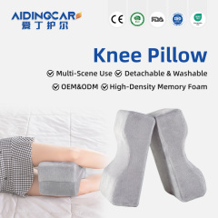Wholesale Sciatica Hip Lower Back Pain Relief Memory Foam Side Sleeper Pillow Knitted Cover Removable Washable Post Surgery Use