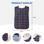 Wholesale Large Adult Bibs Reusable Sleeveless Apron Waterproof Washable Latex-free Hook Loop Closure Dining Clothing Protector