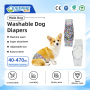 Wholesale Washable Wrap Diapers Adjustable Dog Belly Band Flat Wrap Dog Diapers for Male Dog