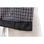 Custom Plaid Print Waterproof Adult Bib For Men