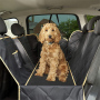 Waterproof  Durable Scratchproof Nonslip Dog Car Hammock Car Seat Covers with Mesh Visual Window