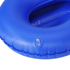 Cama de inflado de aire portátil lavable, taburete inflable para ancianos postrado en cama, orinal inflable para inodoro