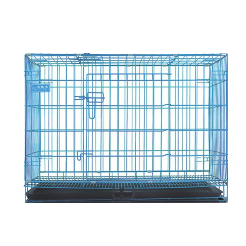 Multifunctional Dog Kennel Sturdy Stainless Steel Playpen with Button Closure Multiple Stackable Crate for Puppy Care