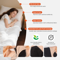 Culottes menstruelles réutilisables Aidingcare pour femmes, anti-odeurs