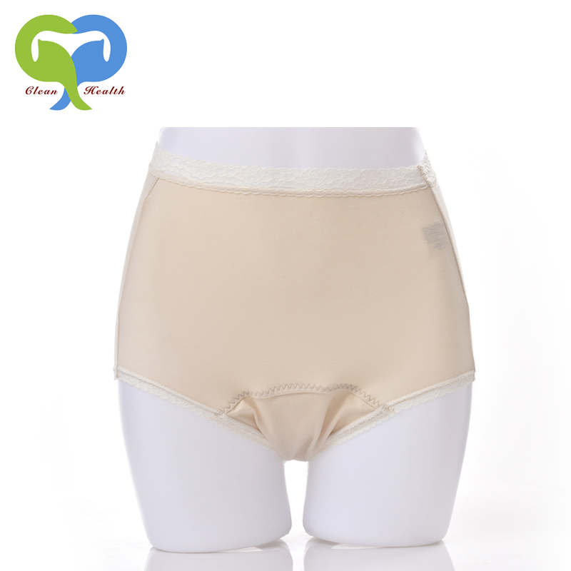 Lace Underwear For Woman Incontinence Panties Reusable Leak Proof Protective Briefs PU-605