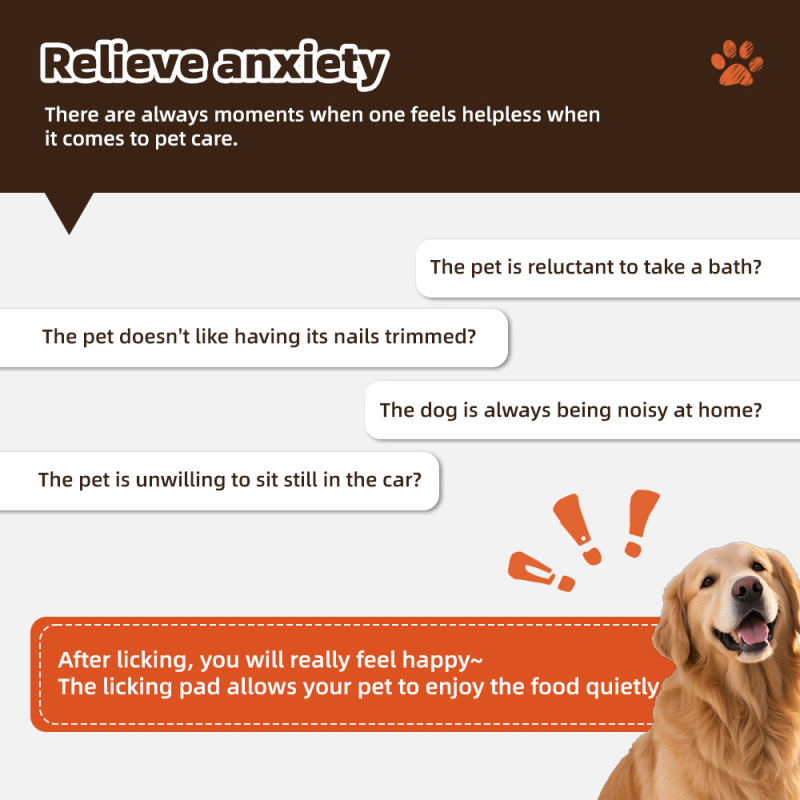 Wholesale Silicone Eco-Friendly Pet Licking Mats with Suction Cups for Dogs-Anxiety Relief & Easy Clean