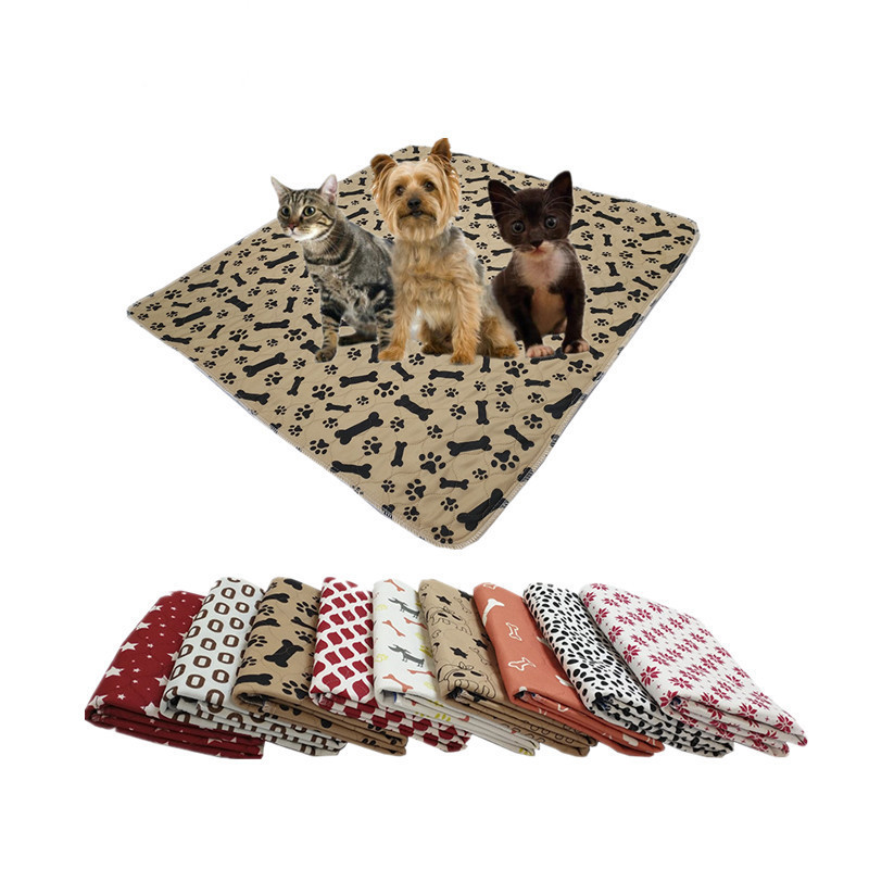 Waterproof Dog Pee Mat Perfect Puppy Training Urine Diaper Pads Reusable Pet Dog  Potty Pee Pad