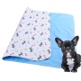 Wholesale Custom washable pet pee pad dog urine pad with waterproof PVC bottom