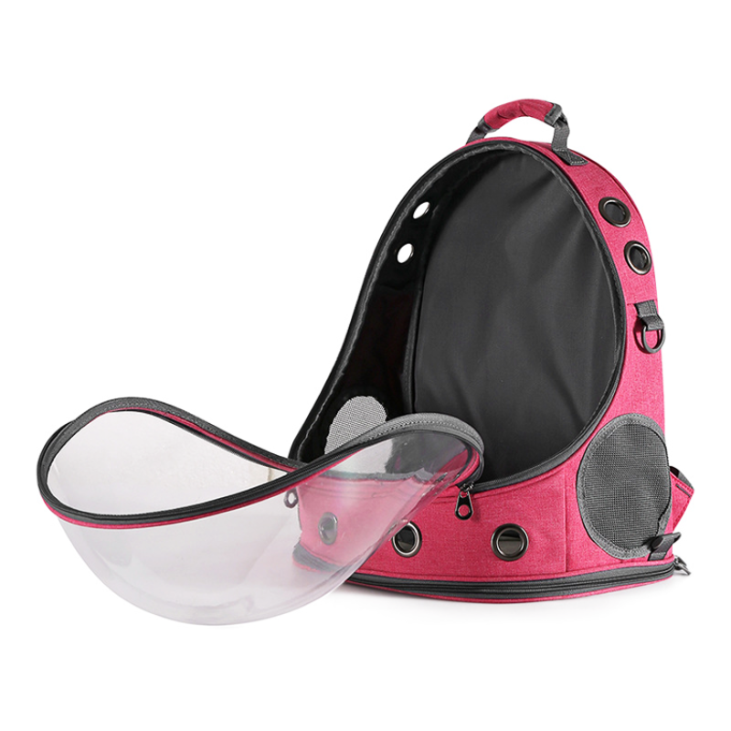 Wholesale Dog backpack Pet Carrier Plastic Dog Cat Travel Crate Bag Hiking and Outdoor Use