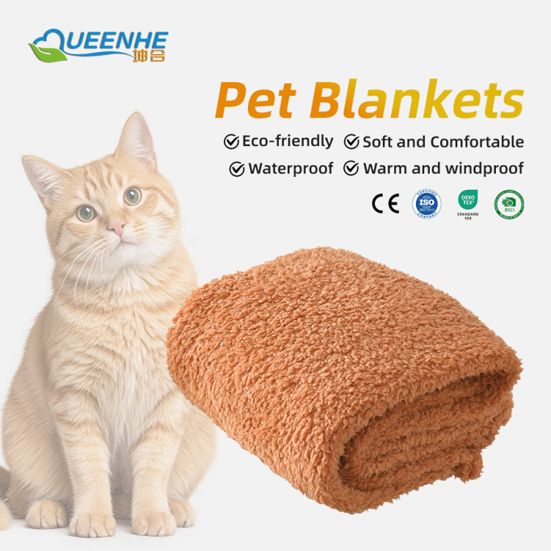Wholesale Large Durable Dog Blankets  Soft Warm Pet Fleece Throw for Small Dogs and Cats