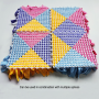 Restlessness Pet Snuffle Training Mat for Dog,Feeding Mat Nosework Mat for Relieve Stress Play Puzzle Toys