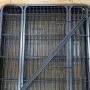 Heavy Duty Foldable 8 Panel Pet Enclosure Dog Fence Puppy Outdoor Playpen with Lockable Door