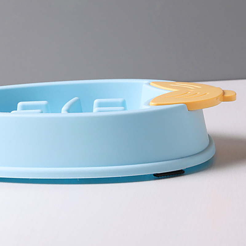 Wholesale Custom Interactive Feeder Plastic Cat Food Bowl Pet Slow Bowls for Dog
