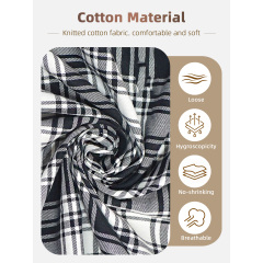 Großhandel, heißer Verkauf, Inkontinenzpyjamas, Lähmung, leicht zu tragen, Baumwoll-Polyester-Mischgewebe, Herren-Langzeitpflegeanzug für Patienten mit Frakturen