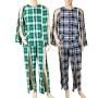 Wholesale Hot Sale Incontinence Pajamas Paralysis Easy Wear Cotton Polyester Men's Long Time Patient Care Suit for Fracture