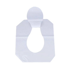 Cubiertas de asiento de inodoro de papel desechables Revestimientos de asiento de entrenamiento de orinal de viaje Cubiertas de asiento de inodoro desechables para niños adultos