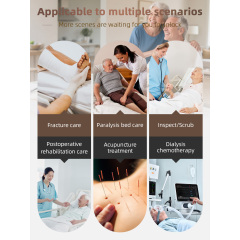 Wholesale Patient Care Pajamas Patient Gowns Cotton Polyester Nursing Set for Home Use
