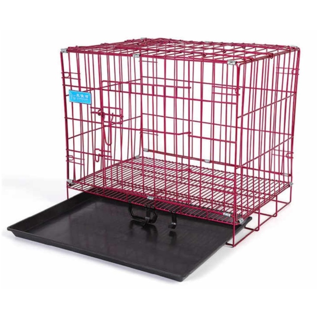 Wholesale Folding Wire Metal Dog Cage Multiple Size Commercial Heavy Duty Pet Large High Quality Multifunction Dog Cage