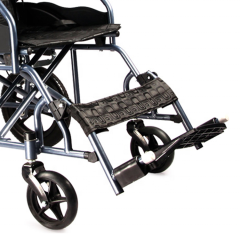 新しいデザインの折りたたみ式軽量標準スチール製手動車椅子
