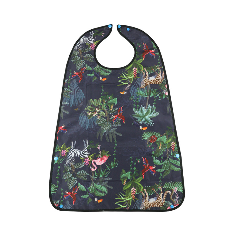Reusable Adult Apron with Food Catcher Pocket
